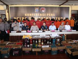Polda Sumut, Polres Siantar dan Simalungun Ungkap 101 Kasus Narkoba dengan 159 Tersangka