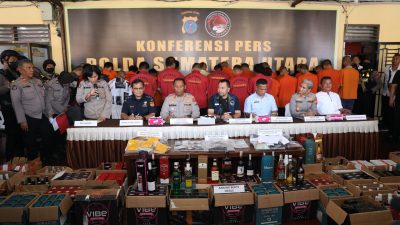 Polda Sumut, Polres Siantar dan Simalungun Ungkap 101 Kasus Narkoba dengan 159 Tersangka