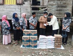 Berempati Korban Kebakaran Rumah di Hinai Kanan, Politisi Muda Partai Nasdem, Ricky Anthony Kembali Beri Bantuan