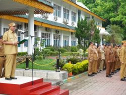 Bupati Langkat Syah Afandin Tegaskan ASN Harus Kompak, Bansos Harus Tepat Sasaran