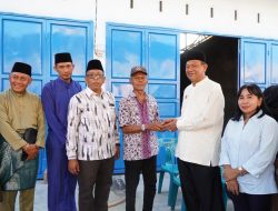 Bupati Langkat Serahkan Kunci Ruko Warga Korban Kebakaran: Apresiasi Gotong Royong Warga