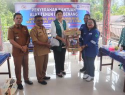 SOL Bantu Peralatan Tenun ke PKK Desa Sigurunggurung, Mendukung Peluang Ekonomi