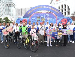 Semarak CFD HUT ke – 79 Bhayangka di Medan: Wakapolda Sumut Ajak Masyarakat Hidup Sehat dan Dekat dengan Polri