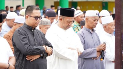 Presiden Prabowo Kirim Sapi 919 Kg ke Langkat, Bupati Syah Afandin Pimpin Pemotongan Kurban