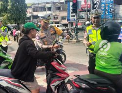 Polda Sumut Tindak 1.423 Pelanggaran Lalin Hari Pertama Operasi Patuh Toba 2025