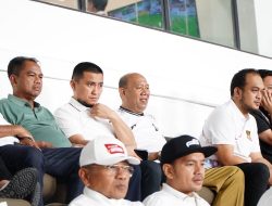 Bupati Langkat Saksikan Laga  Timnas U17 Indonesia vs Tajikistan “Piala Kemerdekaan 2025”