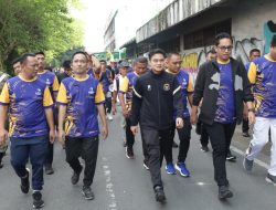Ricky – Rico Jalan Santai Bersama Seribuan Warga Medan
