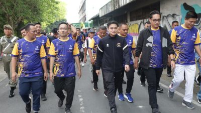 Ricky – Rico Jalan Santai Bersama Seribuan Warga Medan