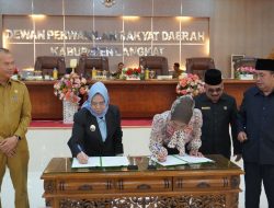 DPRD Syahkan Ranperda RPJMD Kabupaten Langkat 2025-2029