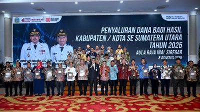 Pemprovsu Bayar Utang DBH 2023-2024 Rp674 M Kabupaten/Kota,Bobby : Memperlancar Program Pemerintah