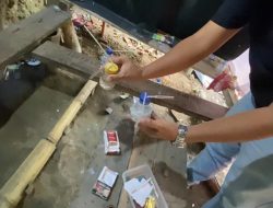 Poltabes Medan Gerebek Lokasi Narkoba di Sibolangit, Belasan Paket Sabu Disita