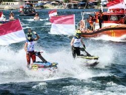 Kemeriahan HUT 80 RI, Indonesia Juara Dunia Aquabike Jetski Toba