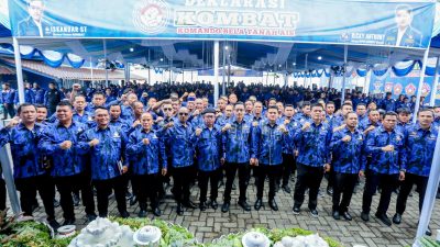 Ribuan Kader Hadiri Deklarasi KOMBAT Restorasi Indonesia, Bawa Nuansa Baru