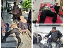 Unjuk Rasa di DPRD Sumut, Sejumlah Personel Polisi Alami Luka Saat Pengamanan