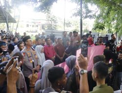 Kapolres Langkat Pimpin Pengamanan Unjuk Rasa Kelompok Sadar di DPRD