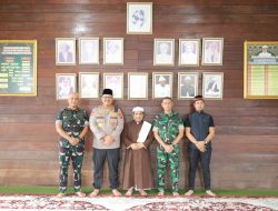 Kapolres Langkat Silaturahmi Tuan Guru Babussalam, Mohon Doa untuk Keamanan Negeri