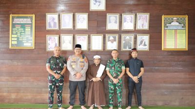 Kapolres Langkat Silaturahmi Tuan Guru Babussalam, Mohon Doa untuk Keamanan Negeri