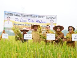 Bupati Langkat Resmikan Kilang Padi dari Dana Desa dan Swadaya Masyarakat, Dukung Ketahanan Pangan Desa Suka Makmur