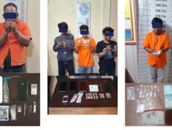 Sat Narkoba Polres Langkat Bekuk 5 Tersangka, Sita 6,31 Gram Sabu dari 3 Kasus Berbeda