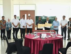 Gubsu Bobby dampingi Menko Perekonomian, Menko Pangan dan Ketua DEN Tinjau TSTH2  di Humbahas