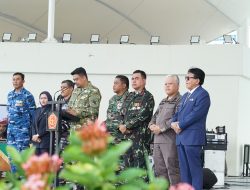 Kajatisu Dr Harli Siregar Hadiri Upacara Peringatan HUT ke – 80 TNI di Lapangan Merdeka Medan