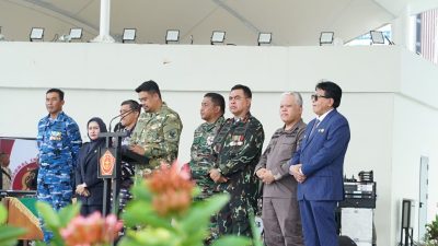 Kajatisu Dr Harli Siregar Hadiri Upacara Peringatan HUT ke – 80 TNI di Lapangan Merdeka Medan