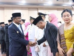 45 Pejabat Pemko Binjai Dilantik,Wali Kota: Tegaskan Tanggungjawab dan Integritas
