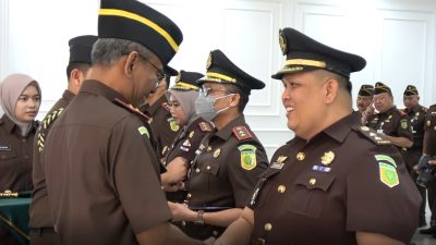 Plh Kasi Penkum Kejati Sumut, M Husairi, SH MH Dilantik Kabag TU Kejati Sumatera Barat