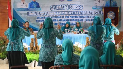 Kelurahan Payaroba Binjai Ikuti Lomba PKK Kategori UP2K Tingkat Sumut