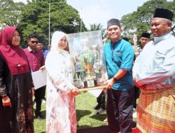 MTQ ke-58 di Langkat Sukses,Syah Afandin Ajak Masyarakat Amalkan Nilai Al-Qur’an, PT LNK Juara Umum