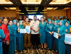 PKK Kota Binjai Raih Tiga Penghargaan pada Lomba HKG PKK Tingkat Provinsi Sumut 2025