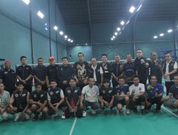Rico dan Ricky Buka Turnamen Badminton NasDem Cup 2025 di Medan