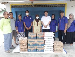 Rumah Bambang Terbakar, Pimpinan DPRD Sumut Ricky Anthony Hadir Bawa Bantuan
