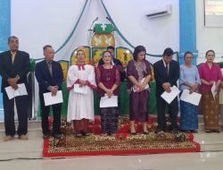 Fungsionaris HKBP Sola Gratia Binjai Periode 2025-2028 Dilantik