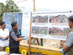 Bareskrim Polri Investigasi Asal Usul Gelondongan Kayu yang Hanyut Tutupi Aliran Sungai di Anggoli – Garoga Sumut