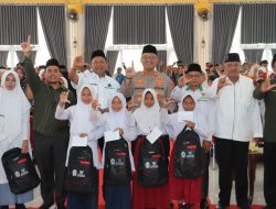BAZNAS Langkat Salurkan Bantuan bagi Pelajar Terdampak Banjir