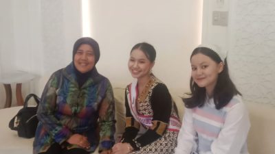 Ketua TP PKK Langkat Dukung, Ratu Morayya di Ajang Puteri Pelajar Riau 2026