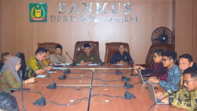 Terkait Mekanisme Penyaluran KUR di BRI Kuala, Komisi III DPRD Langkat Undang OJK dan LPS