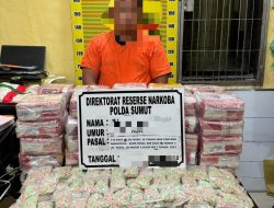 Polda Sumut Gagalkan Penyelundupan 50 Kg Sabu dan 20 Ribu Butir Ekstasi di Perairan Asahan,Seorang Diamankan