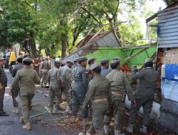 Pemko Binjai Tertibkan PKL di Kawasan RS Kesrem