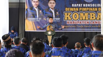 Gelar Konsolidasi, DPD KOMBAT Langkat Targetkan 150 Ribu Anggota Tahun 2029