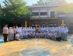 Binluh di SMA Persiapan Stabat, Polres Langkat Tekankan Generasi Z Disiplin