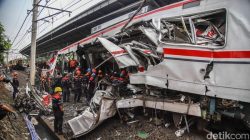 Kecelakaan KA Argo Bromo dan KRL di Bekasi,15 Jenazah Korban Teridentifikasi