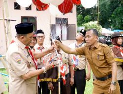 Buka Jambore Cabang Langkat 2026, Bupati: Pramuka Pemersatu Bangsa