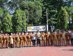 Kapolres Langkat AKBP David Terima Penghargaan  18 Kepala Desa se -Tanjungpura,Komitmen Polri untuk Masyarakat