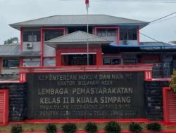Pasca Banjir Bandang, 45 WB Lapas Kuala Simpang Sempat Kabur Telah Kembali