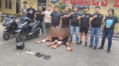 Tim Cobra Polres Binjai Tangkap 2 Pelaku Begal Sadis Pelajar SMA