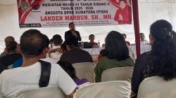 Anggota DPRD Sumut Landen Marbun Reses di Tegal Rejo: Alokasi Kesehatan Provsu 2026 Meningkat Meski APBD Turun