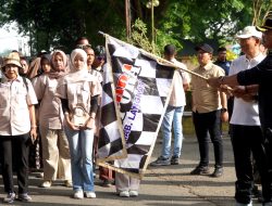 May Day Jalan Santai di Langkat, Pemkab: Momentum Perkuat Kolaborasi Tripartit