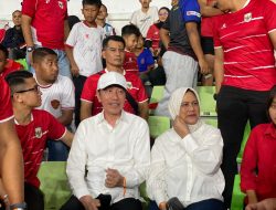 Laga Indonesia vs Vietnam Piala AFF U-19 2026,Dihadiri Presiden Jokowi, 20 Ribu Penonton Tertib, Pam TNI, Polri dan Terkait
